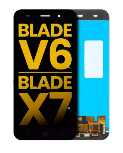 Écran LCD sans cadre pour ZTE Blade V6 / ZTE Blade X7 (reconditionné) (noir)