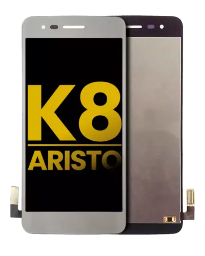 LCD Assembly Without Frame For LG K8 (2017) / Aristo (US Version) (Refurbished) (Silver)