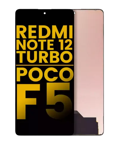 OLED Assembly Without Frame For Xiaomi Redmi Note 12 Turbo / Xiaomi Poco F5 (Refurbished) (All Colors)