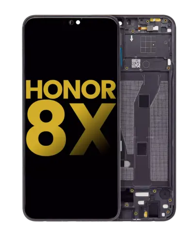 Écran LCD sans cadre pour Honor 8X (reconditionné) (noir)