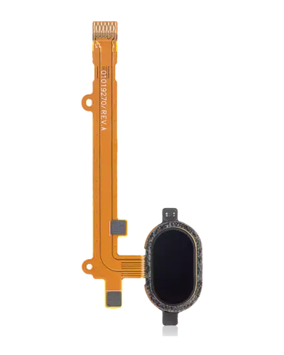 Home Button With Flex Cable For Motorola Moto Z2 Play (XT1710 / 2017) (Genuine OEM) (Black)