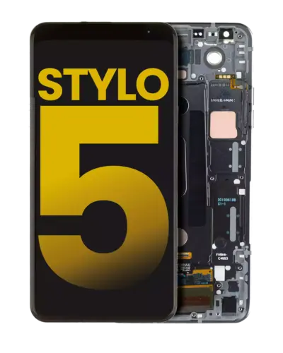Écran LCD avec cadre pour LG Stylo 5 (reconditionné) (noir aurore) – Image 7