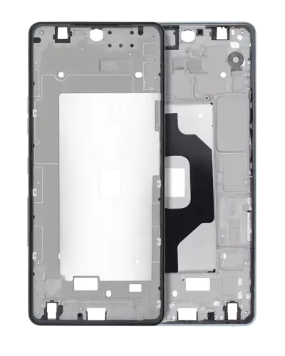 Cadre moyen uniquement pour LG Stylo 6 (argent)
