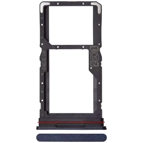 Dual Sim Card Tray For Motorola Moto G84 (XT2347 / 2023) (Genuine OEM) (Midnight Blue)