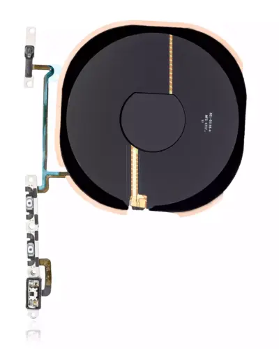 Sans fil NFC nappe de charge câble avec Power & Volume nappe pré-installé pour iPhone X