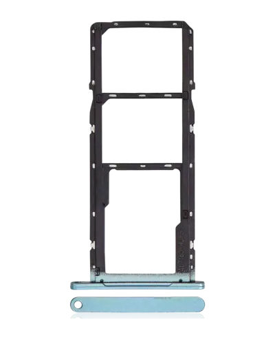 Dual Sim Card Tray For Samsung Galaxy A06 (A065 / 2024) (Premium) (Blue)