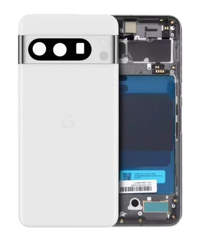 Back Housing For Google Pixel 8 Pro (Genuine OEM) (Porcelain)