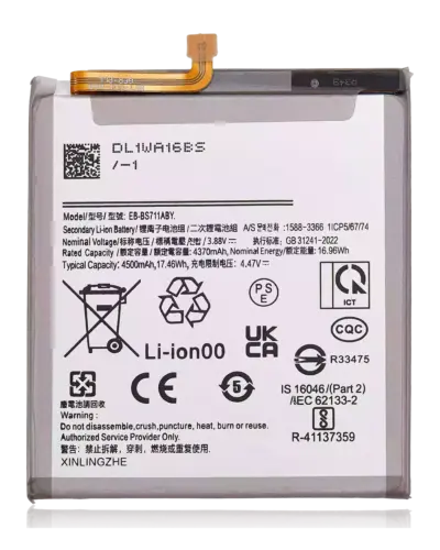 De remplacement batterie pour Samsung Galaxy S23 FE 5G (EB-BS711ABY) – Image 7