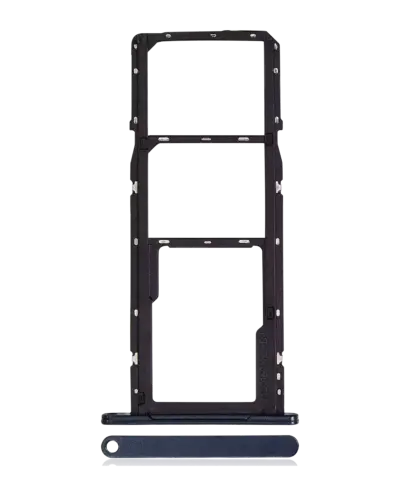 Dual Sim Card Tray For Samsung Galaxy A06 (A065 / 2024) (Premium) (Black)