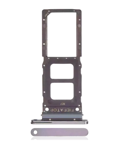 Single Sim Card Tray For Samsung Galaxy Z Fold 6 (F956) (Premium) (Silver Shadow)