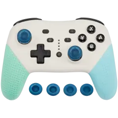 Sans fil Dual-Motor Bluetooth manette pour Nintendo Switch (Blue / Green) (DOBE)