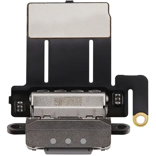 Charging Port Flex Cable For iPad Pro 11" 5th Gen (2024) / Pro 11" 6th Gen (2025) (Premium) (Silver)