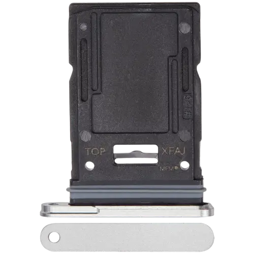 Micro SD Sim Card Tray For Samsung Galaxy Tab S9 FE Plus (X610) (WiFi Only) (2023) (Silver)