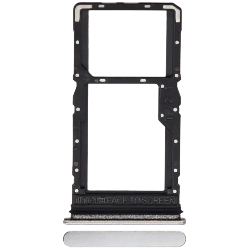 Sim Card Tray For Xiaomi Redmi 12 4G (Polar Silver)
