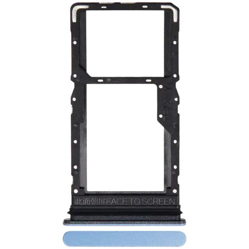 Sim Card Tray For Xiaomi Redmi 12 4G (Sky Blue)