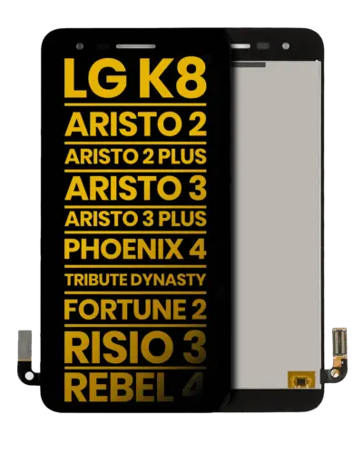 Écran LCD complet sans cadre pour LG K8 (X210 / 2018) / Aristo 2 / Aristo 2 Plus / Aristo 3 / Aristo 3 Plus / Phoenix 4 / Tribute Dynasty / Empire / Fortune 2 / Risio 3 / Rebel 4 (reconditionné) (noir) – Image 9