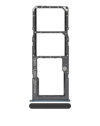 Dual Sim Card Tray For Samsung Galaxy A71 (A715 / 2020) (Prism Crush Black)
