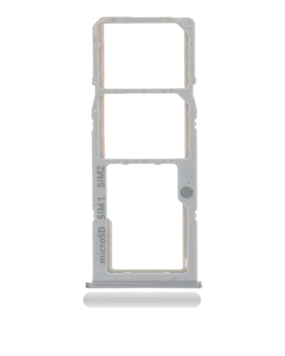 Dual Sim Card Tray For Samsung Galaxy A71 (A715 / 2020) (Prism Crush Silver)