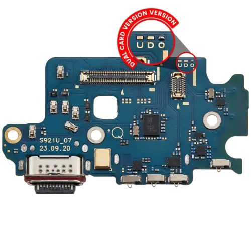 Connecteur de charge Board avec lecteur SIM pour Samsung Galaxy S24 5G (S9210) (Dual Card Version) (premium)