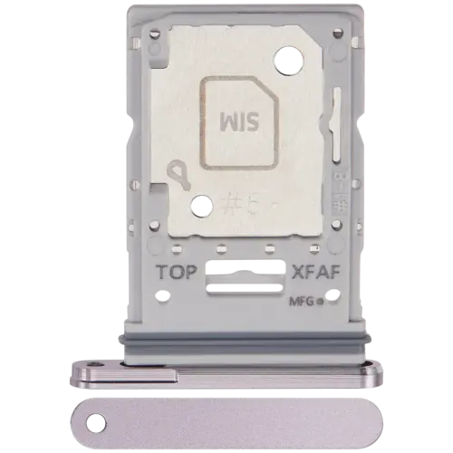 Dual Sim Card Tray For Samsung Galaxy Tab S9 FE Plus (X616) (2023) (Lavender)