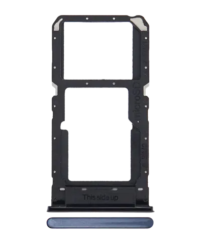 Dual Sim Card Tray For OnePlus Nord N10 5G (Midnight Ice)