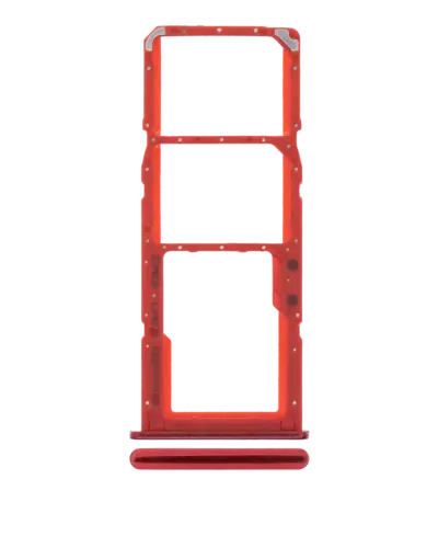 Dual Sim Card Tray For Samsung Galaxy A20 (A205 / 2019) / A30 (A305 / 2019) / A50 (A505 / 2019) (Coral Orange)