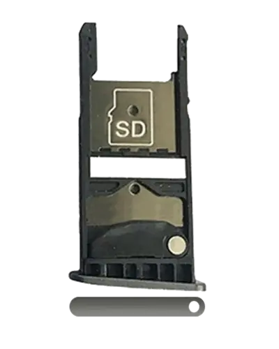 Sim Card Tray For Motorola Moto G5 (XT1670 / 2017) (Black) – Image 5