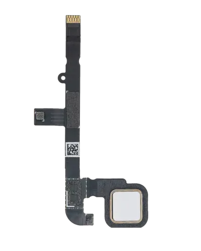 Home Button With Flex Cable For Motorola Moto Z Play Droid (XT1635 / 2016) (White)
