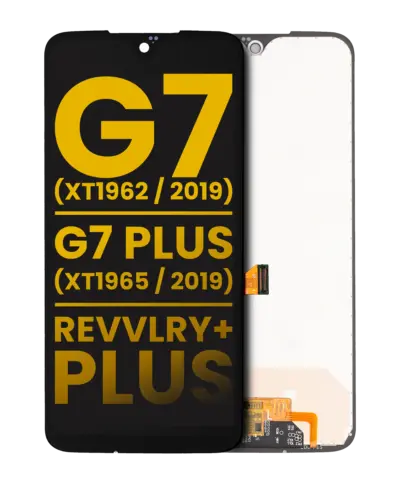 LCD Assembly Without Frame For Motorola Moto G7 (XT1962 / 2019) / G7 Plus (XT1965 / 2019) / T-Mobile Revvlry Plus (Refurbished) (All Colors)