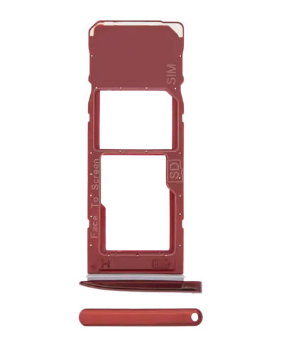 Single Sim Card Tray For Motorola Moto G7 (XT1962 / 2019) / Moto G7 Plus (XT1965 / 2019) (Viva Red)