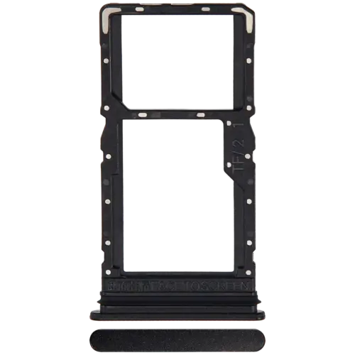Sim Card Tray For Xiaomi Redmi 12 4G (Midnight Black)