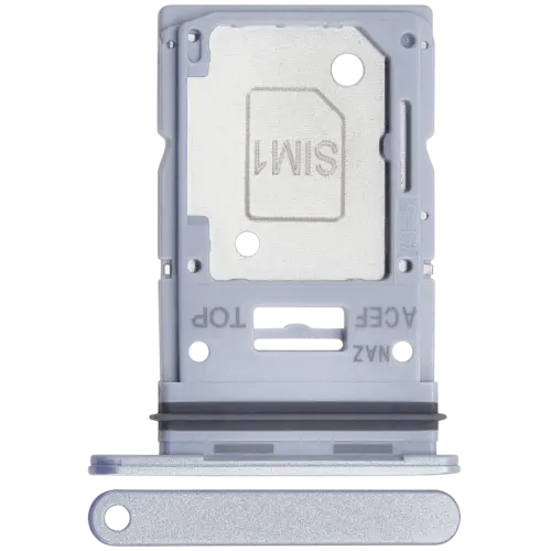 Dual Sim Card Tray For Samsung Galaxy A35 (A356 / 2024) (Premium) (Iceblue)