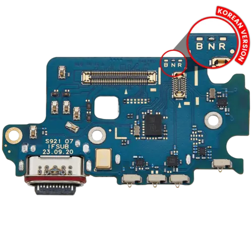 Connecteur de charge Board avec lecteur SIM pour Samsung Galaxy S24 5G (S921N) (Korean Version) (premium)