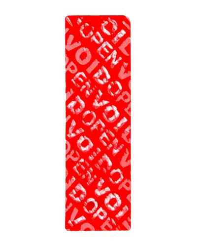 VOID Sticker For OOW For OnePlus (Genuine OEM) (Red) (5 Pack)