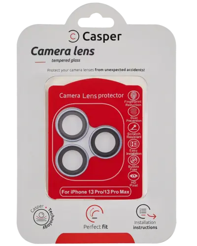 Protection d'objectif Casper pour iPhone 13 Pro / 13 Pro Max (Bleu) (Transparent) – Image 8
