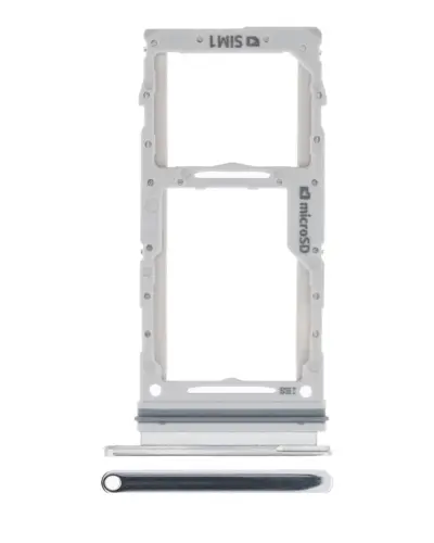 Dual Sim Card Tray For Samsung Galaxy A90 5G (A908 / 2019) (White)