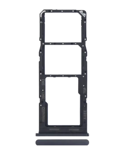 Dual Sim Card Tray For Samsung Galaxy A02 (A022 / 2020) (Black)