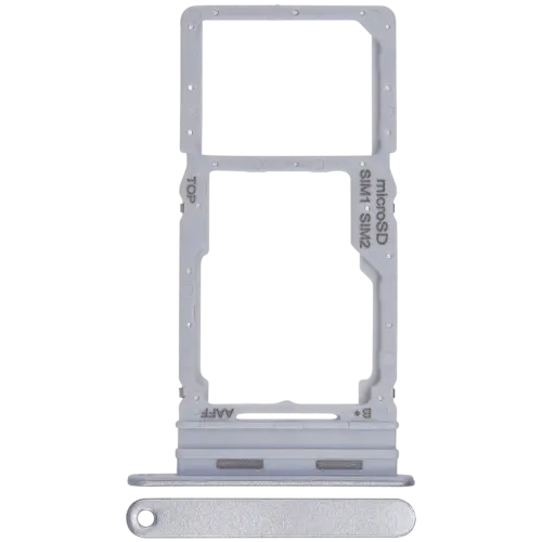 Dual Sim Card Tray For Samsung Galaxy A16 5G (A166 / 2024) (Premium) (Light Gray)