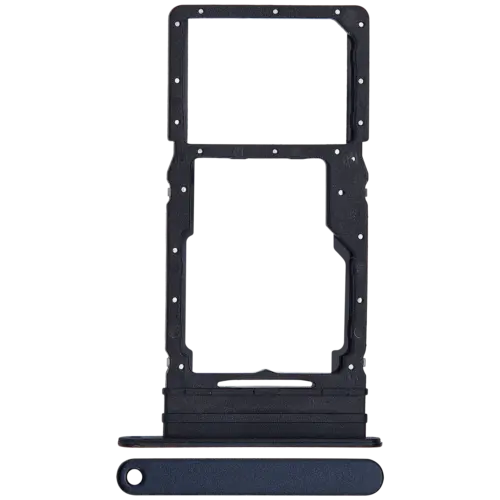 Dual Sim Card Tray For Samsung Galaxy A16 5G (A166 / 2024) (Premium) (Blue Black)