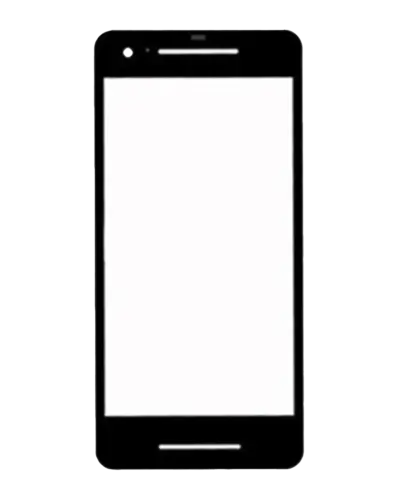 Front Glass For Google Pixel 2 (Black)