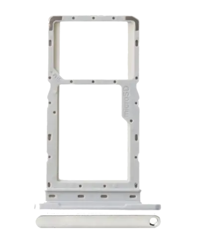 Single Sim Card Tray For Samsung Galaxy Tab A8 10.5" (X205 / 2021) (Silver)