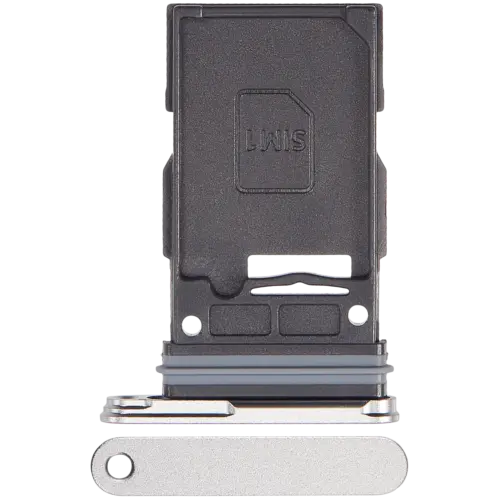 Single Sim Card Tray For Samsung Galaxy S24 FE 5G (Premium) (Gray)