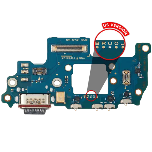 Charging Port Board For Samsung Galaxy S24 FE 5G (S721U) (US Version) (Premium)