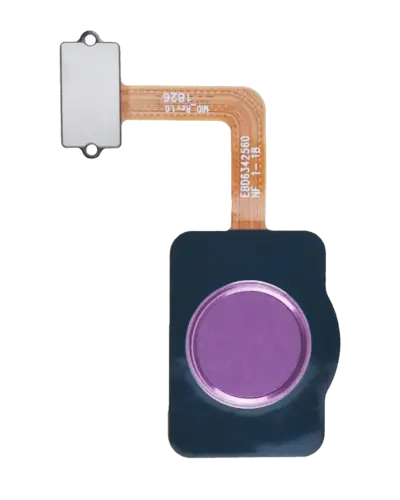 Fingerprint Reader With Flex Cable For LG Q7 Alpha / Q7 Plus (Lavender Violet)