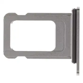 Single Sim Card Tray For iPhone 13 Pro / 13 Pro Max (Genuine OEM) (Silver)