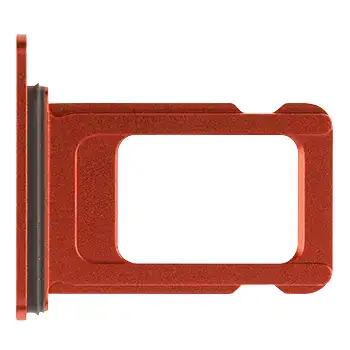 Single Sim Card Tray For iPhone 12 (Genuine OEM) (Red)