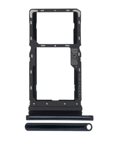 Dual Sim Card Tray For Motorola Moto G8 Play (XT2015 / 2019) (Blue)