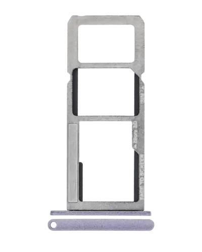 Dual Sim Card Tray For Motorola Moto E5 Play (XT1921 / 2018) (Gray)