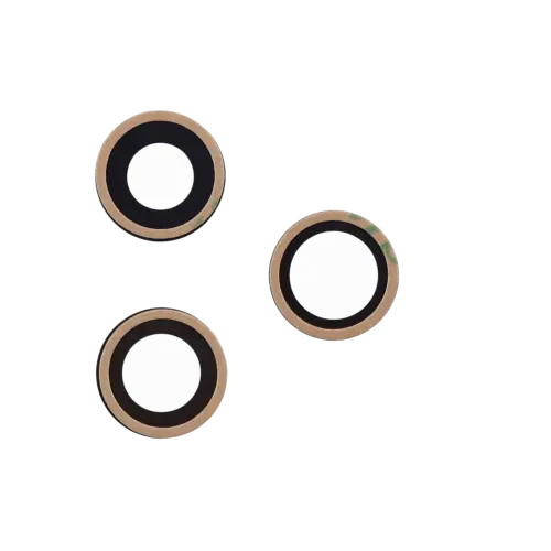 Lentille de caméra arrière (verre uniquement) avec adhésif pour iPhone 12 Pro Max (ensemble de 3 pièces) (véritable saphir) (Premium) – Image 3