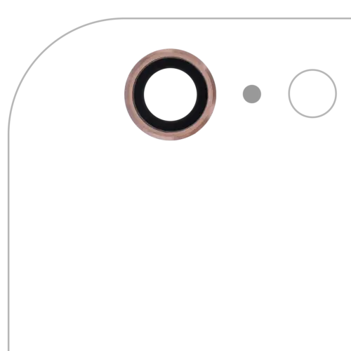 Back Camera Lens For iPhone 6S Plus (Rose Gold) (10 Pack)